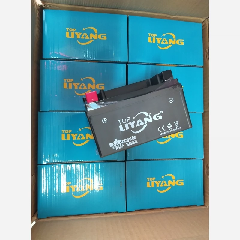 باطری 7 آمپر موتور کلیک ( پهن ) برند خارجی